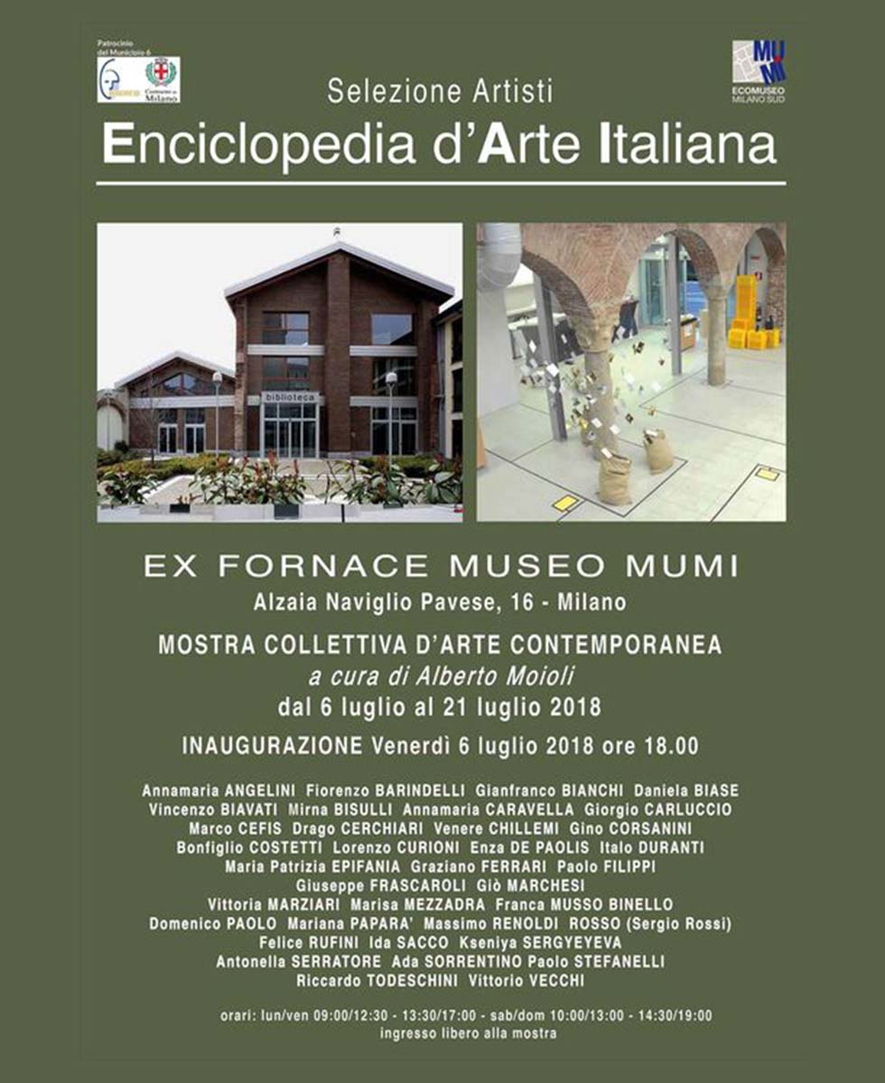Mostra Enciclopedia d'Arte Italiana 2018