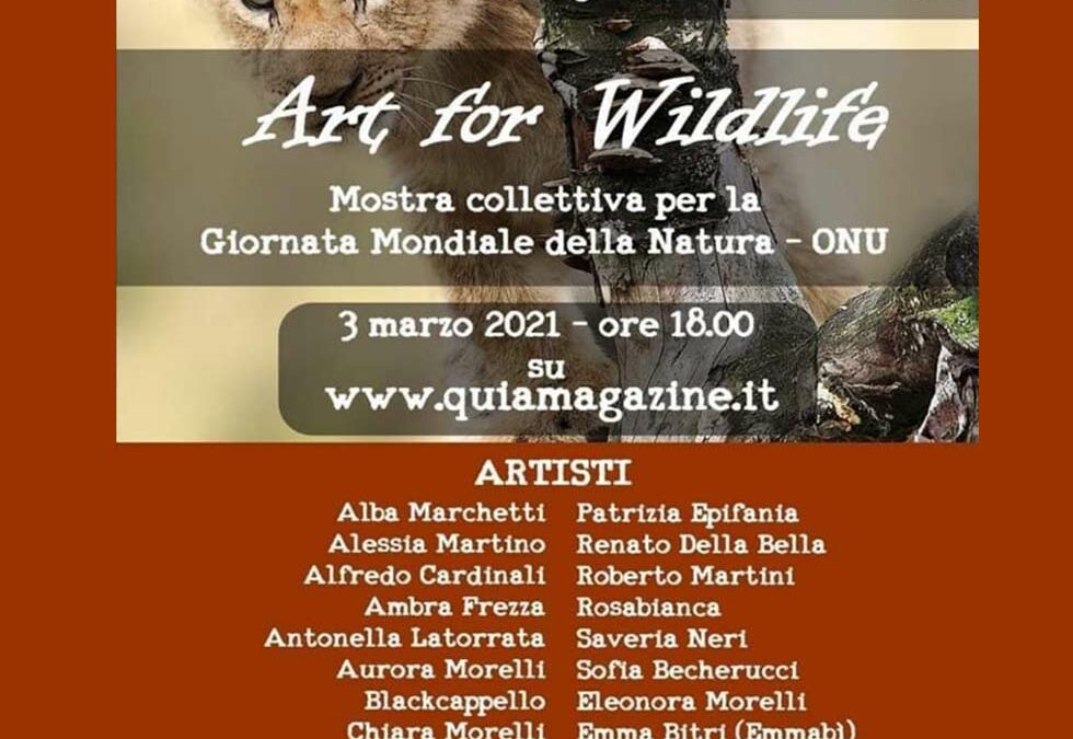 Mostra “Art for wildlife” Online 2021