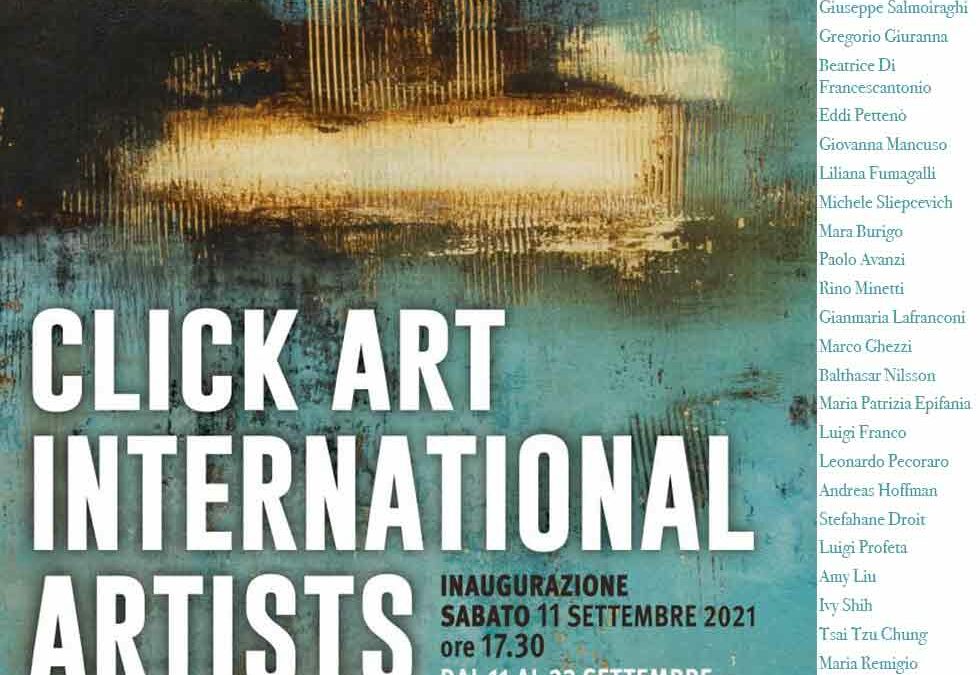 Inaugurazione mostra Click Art International Artists Cormano 2021