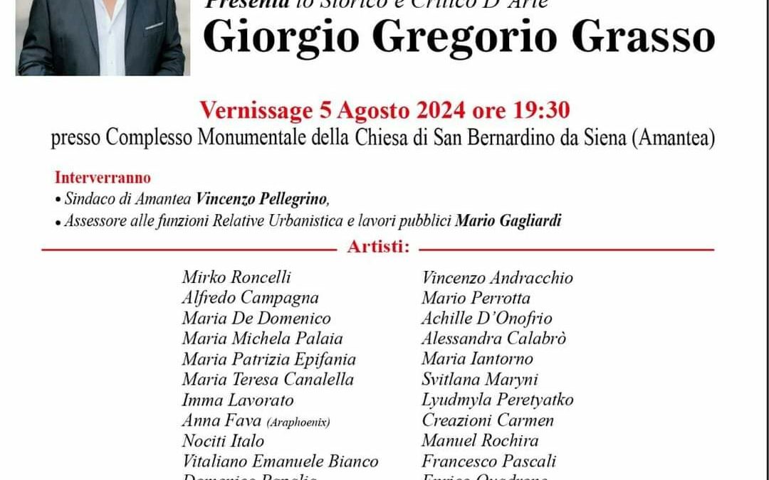 Mostra Arte senza confini 6° Edizione Amantea 2024