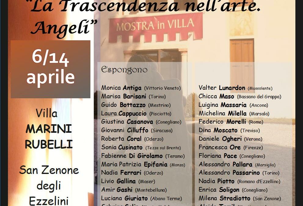 Mostra La trascendenza nell’arte Angeli 2024